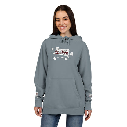 AyiWe A1 Unisex Pigment - Dyed Hoodie (Embroidery) - AyiWé Fashion & Style