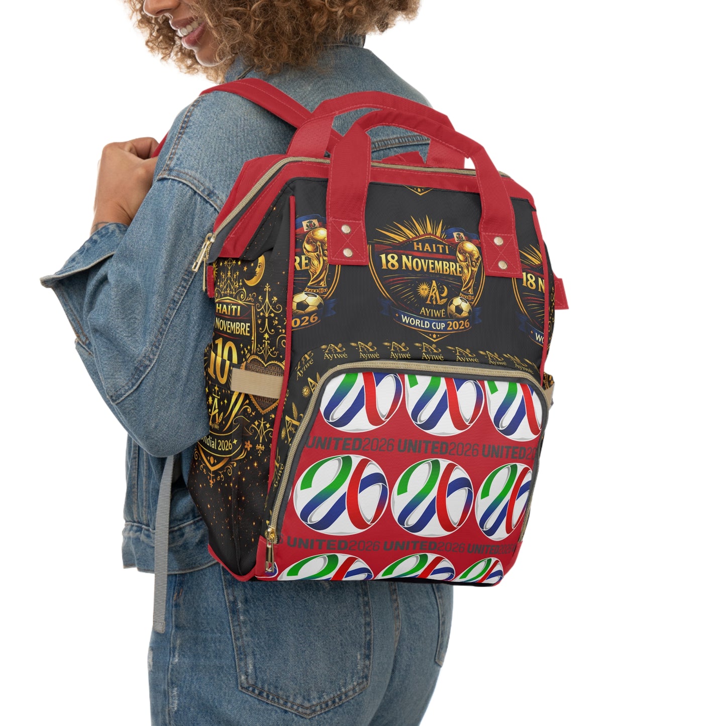 Koudjay18-Ayi Diaper Backpack. Powered by AyiWe F&S