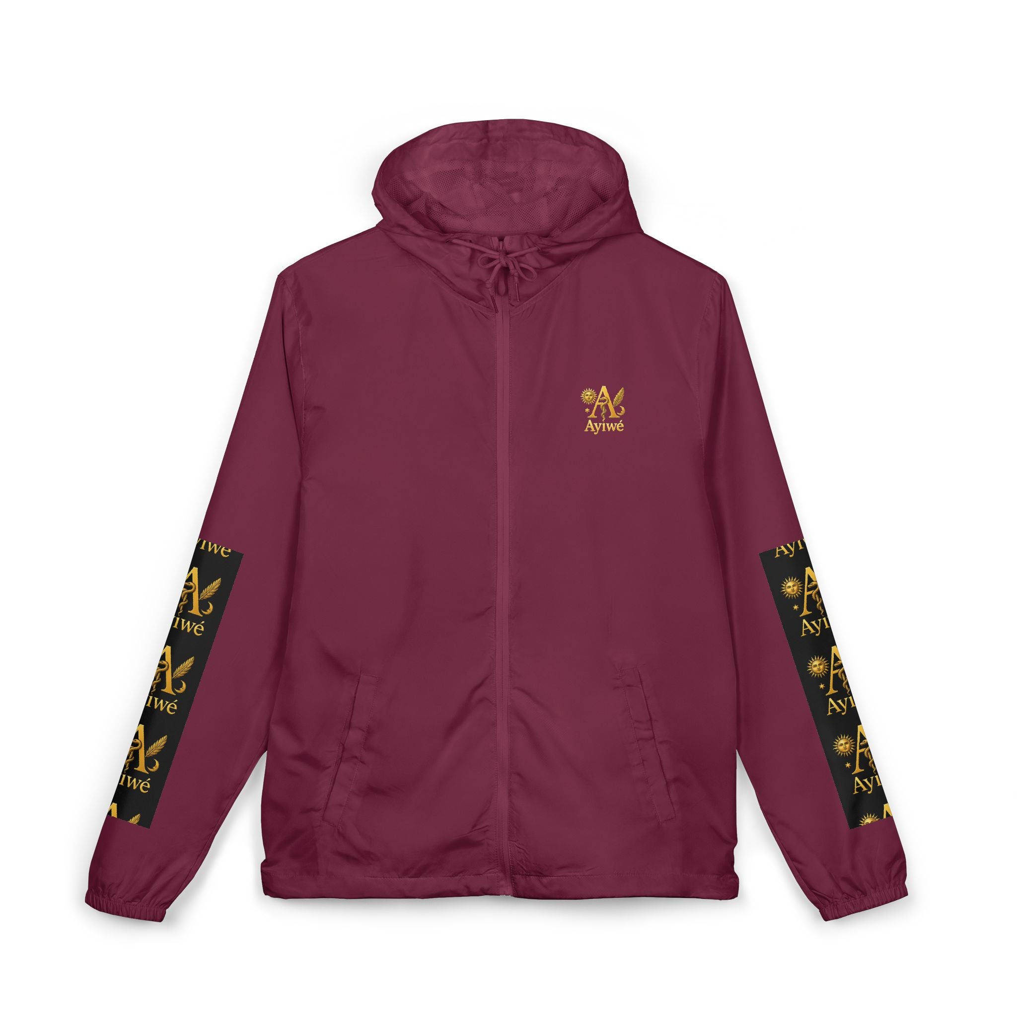 DA1- AyiWé Unisex Full-Zip Windbreaker Jacket