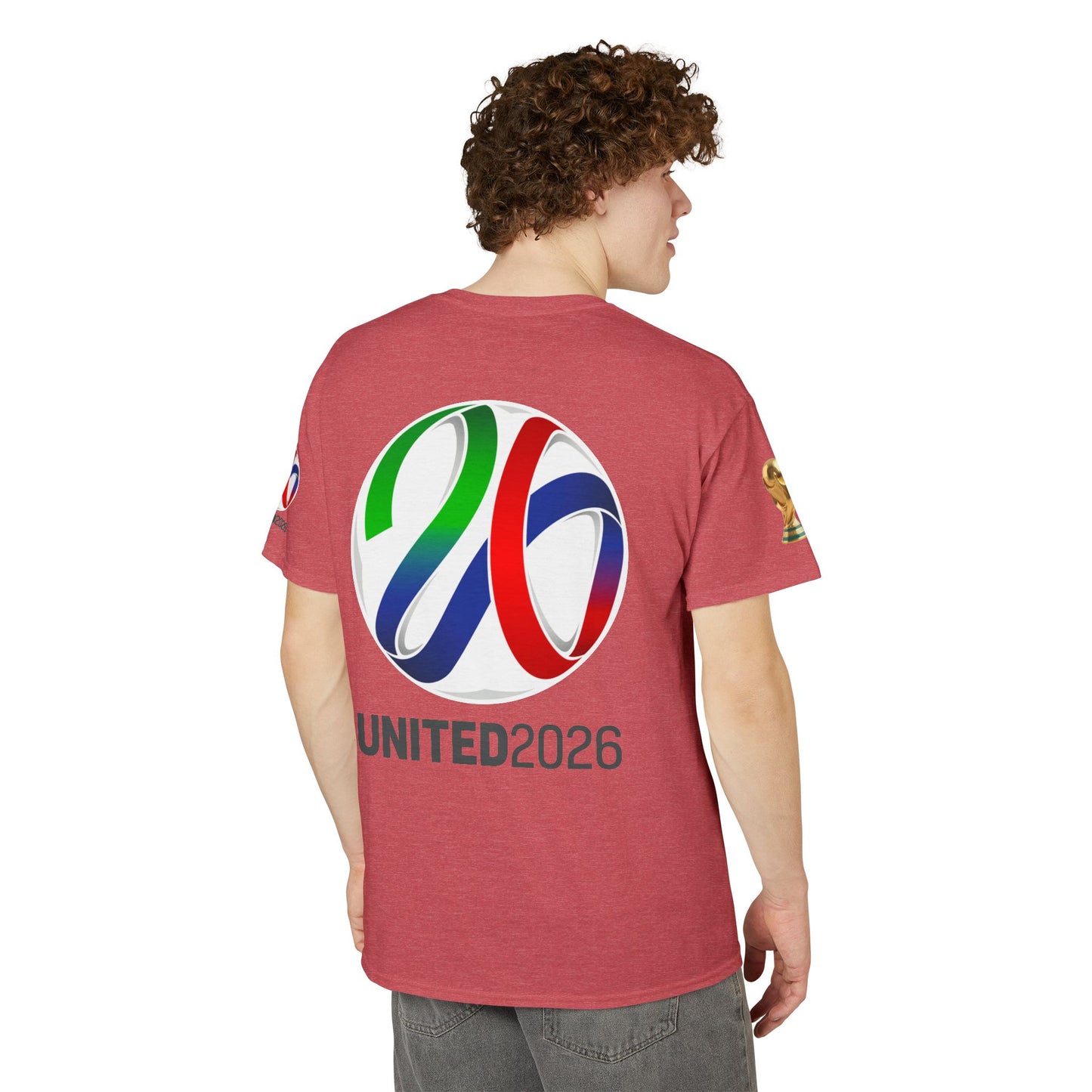 Unity03-Ayi Unisex DryBlend® T-Shirt. Powered by AyiWe F&S