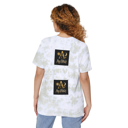 Gard01-Ayi Unisex FWD Fashion Tie-Dyed T-Shirt. Powered by AyiWe FS.