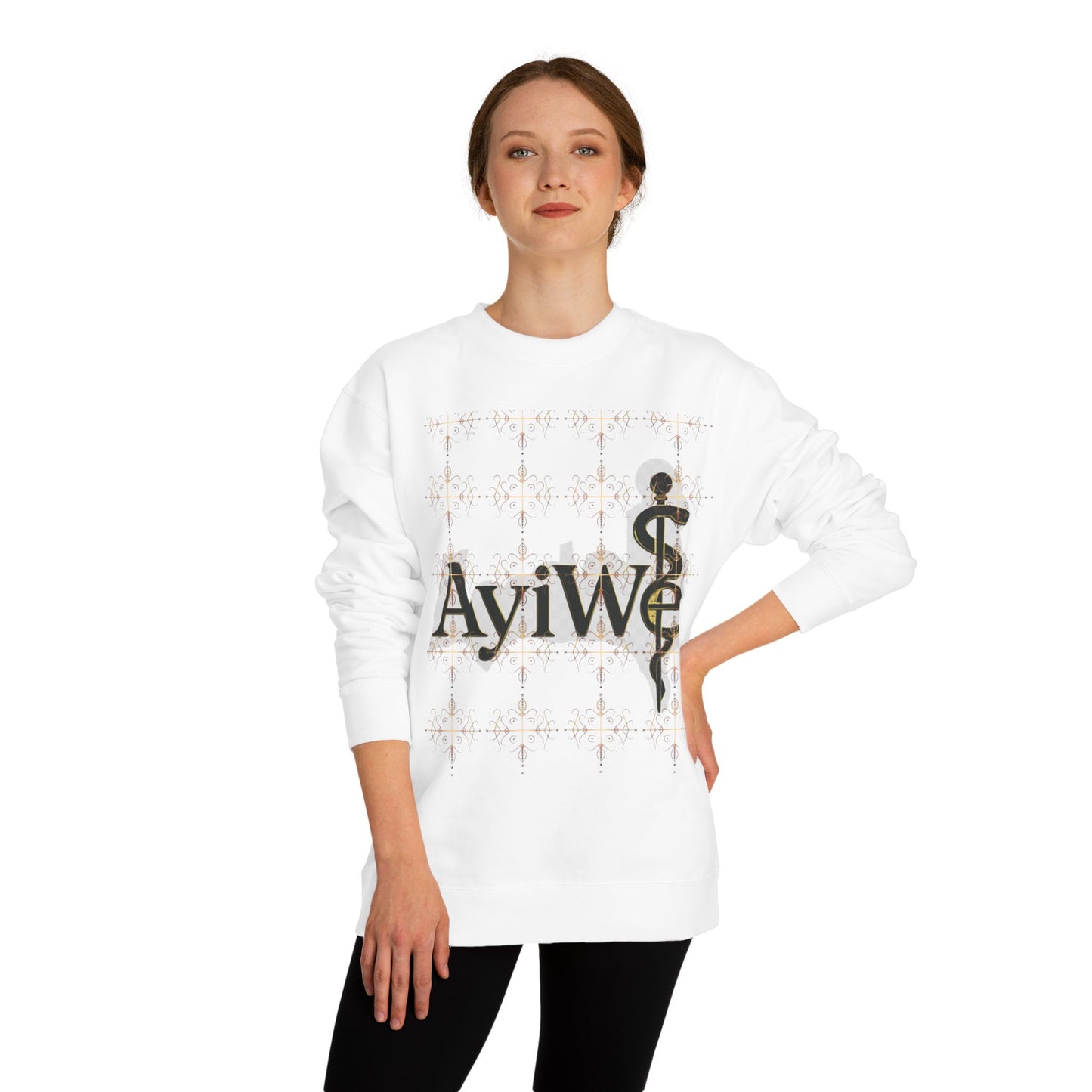 4Coins-Ayi Unisex Crew Neck Sweatshirt. Powered by AyiWe FS.