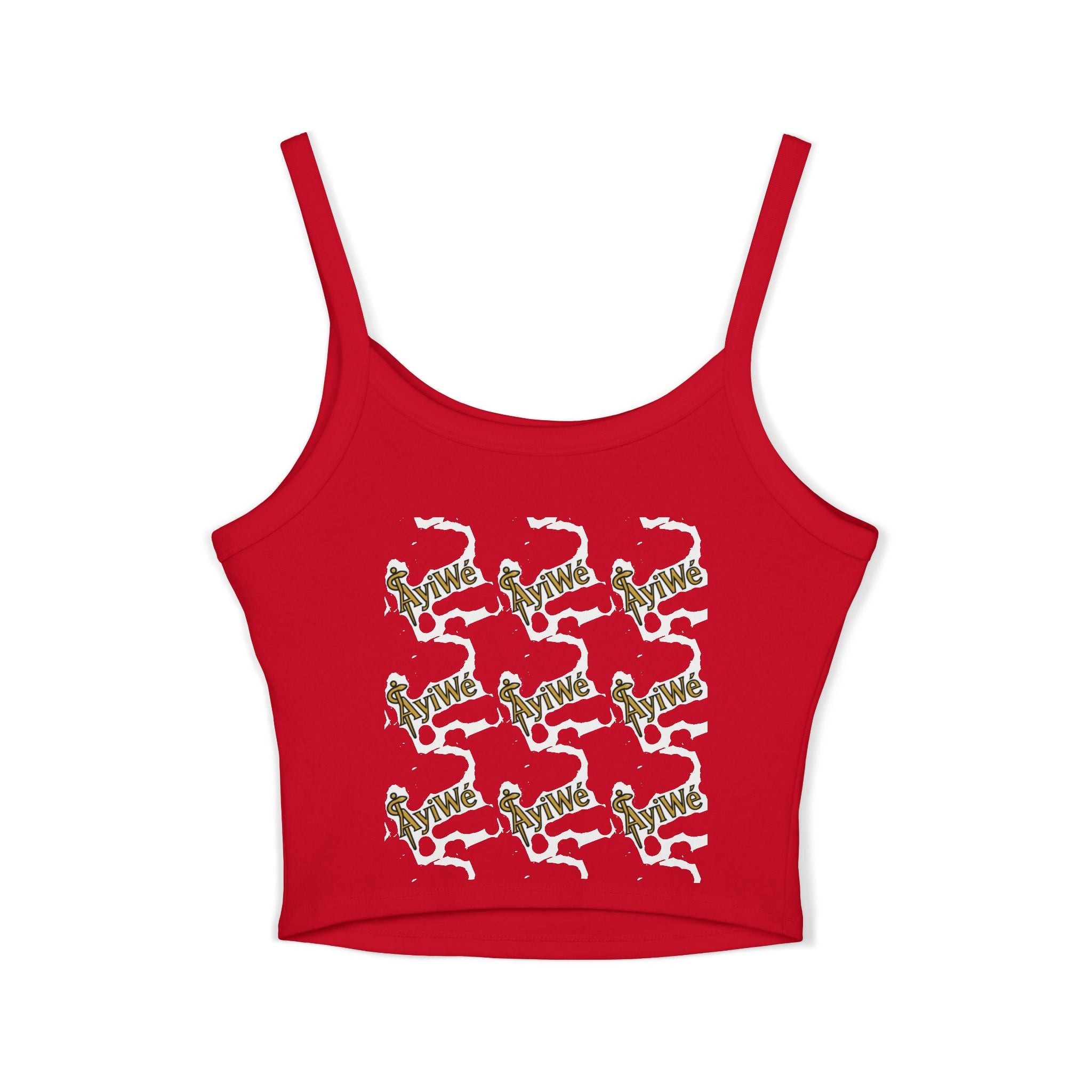 1-EztraLatina AyiWé Women's Spaghetti Strap Tank Top