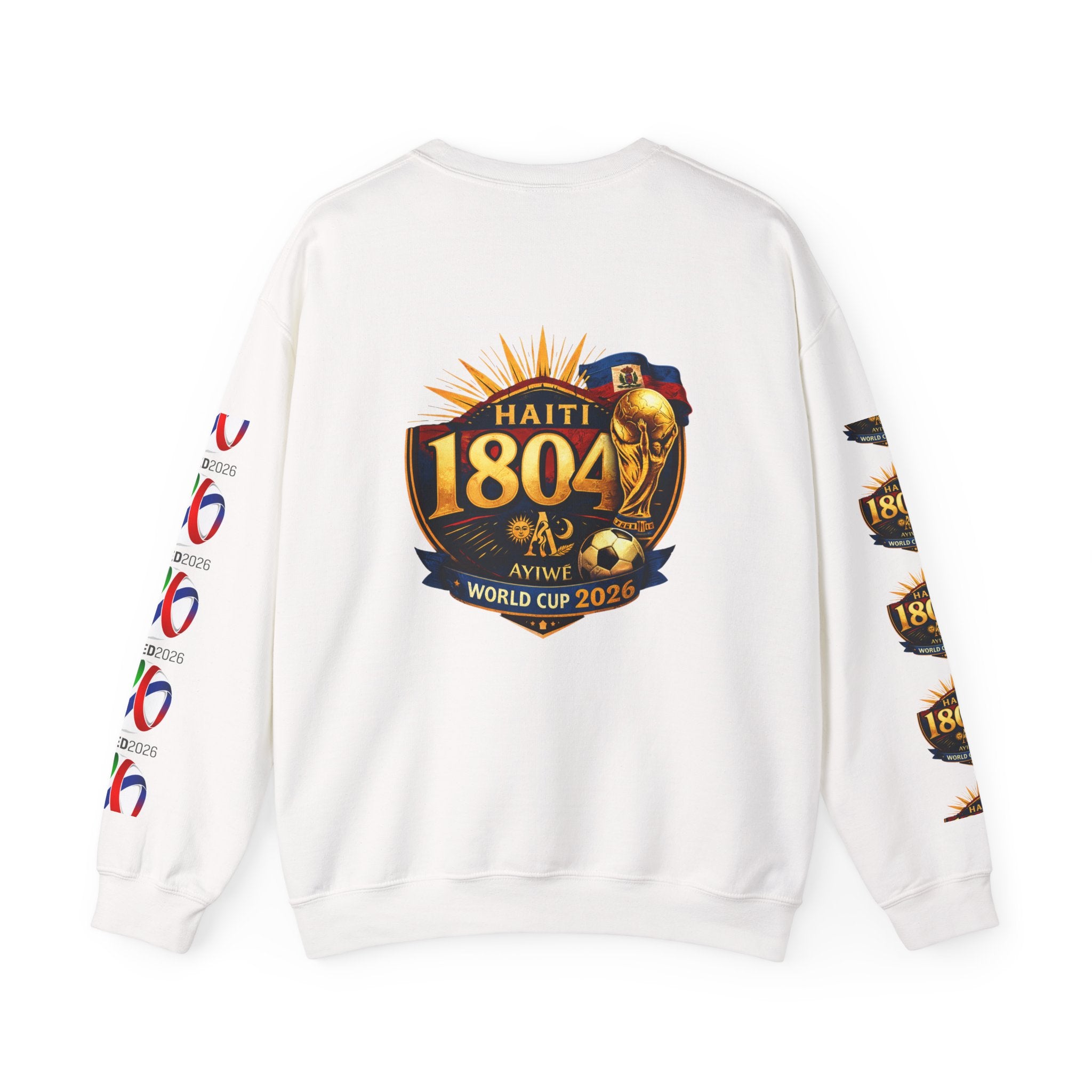 18WC2026 Yon-Nasyon1 Unisex Heavy Blend™ Crewneck Sweatshirt. Powered by AyiWe F&S