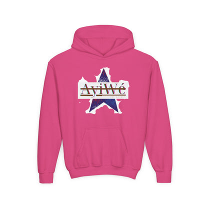 AyiWé Young - 1 Youth Heavy Blend Hooded Sweatshirt - AyiWé Fashion & Style