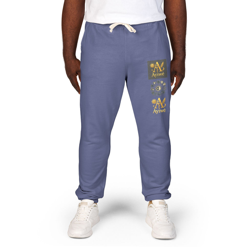 Fresh3-AyiWé Unisex Garment-Dyed Fleece Sweatpants