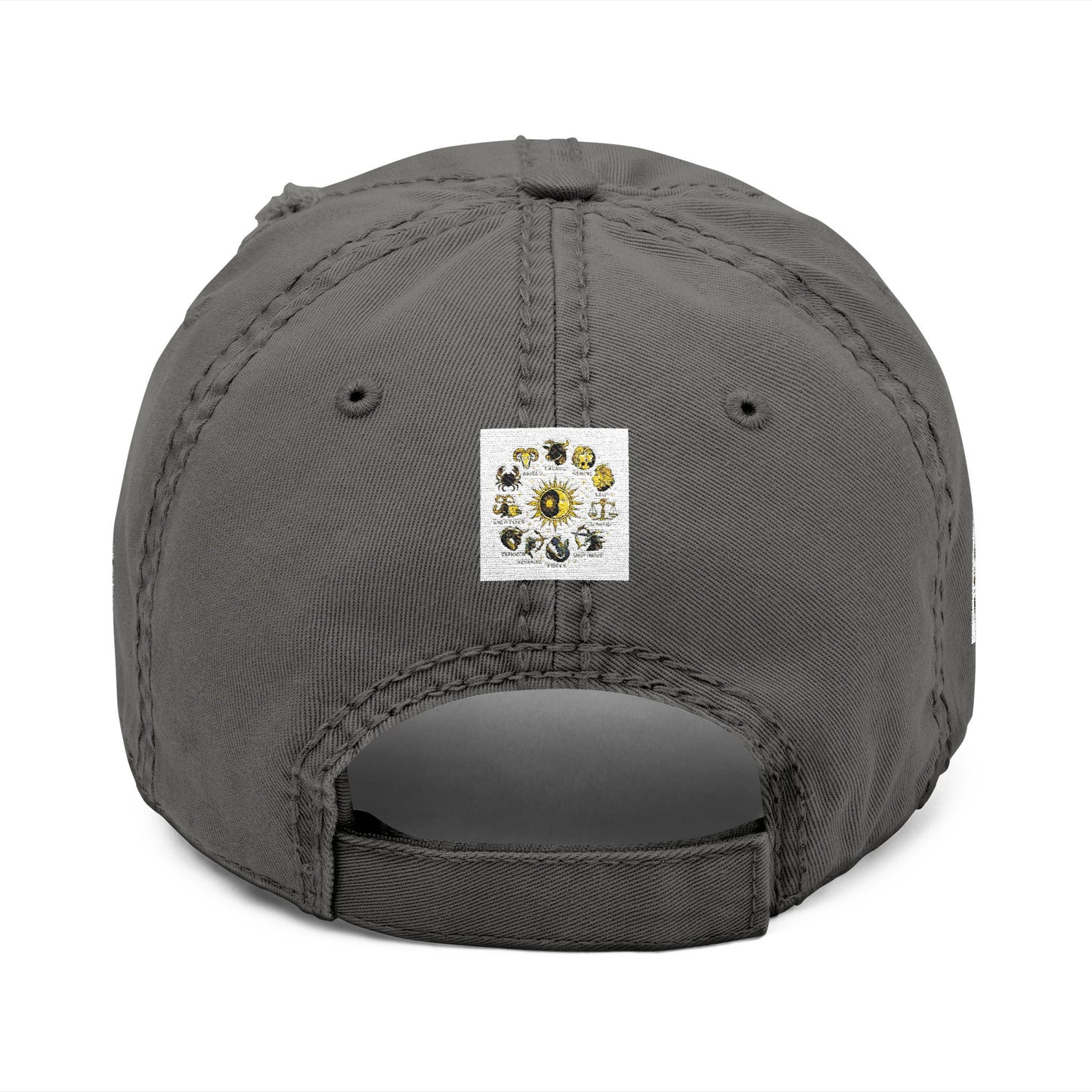 AB3 - AyiWé Distressed Dad Hat (Embroidery) - AyiWé Fashion & Style