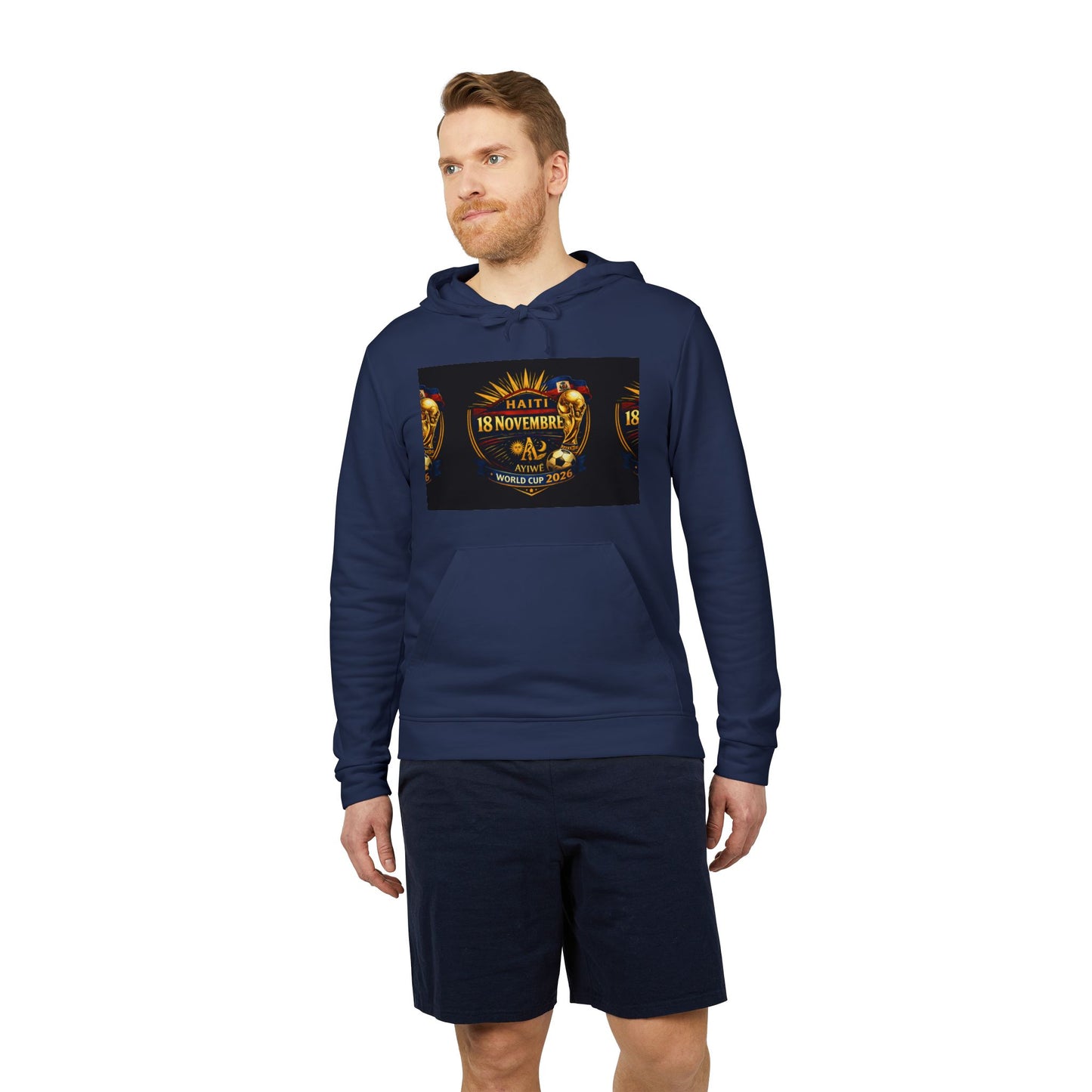 Haiti - 18Nov. adidasXAyiWe Unisex Fleece Hoodie by AyiWe F&S - AyiWé Fashion & Style