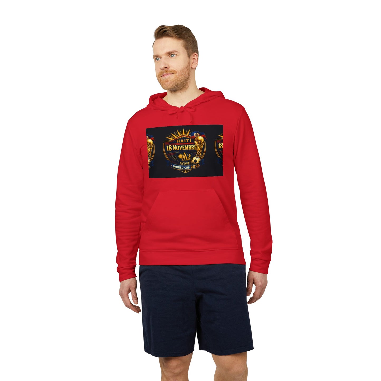 Haiti - 18Nov. adidasXAyiWe Unisex Fleece Hoodie by AyiWe F&S - AyiWé Fashion & Style