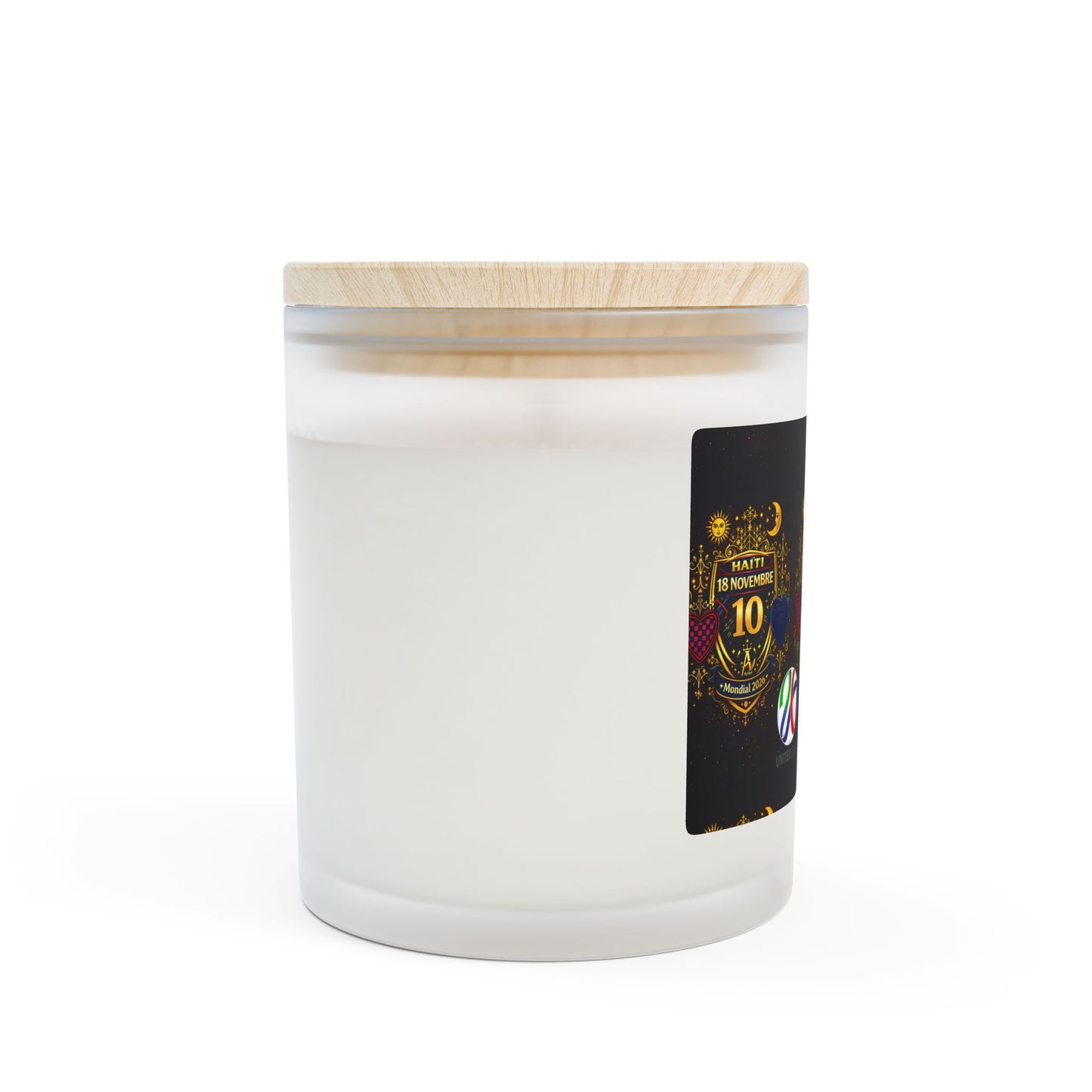 Limen21-Ayi Frosted Glass Candle, 11oz. Powered by AyiWe F&S