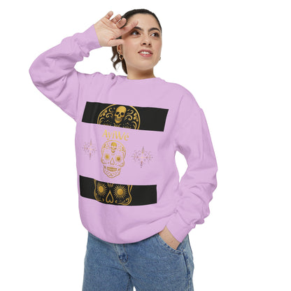 4K-Ayi Unisex Garment-Dyed Sweatshirt. Powered by AyiWe FS