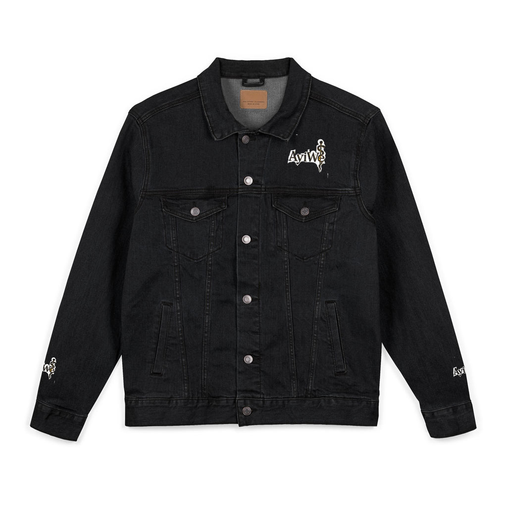 1AyiWé-Day&Night12 Unisex Denim Jacket (Embroidery)