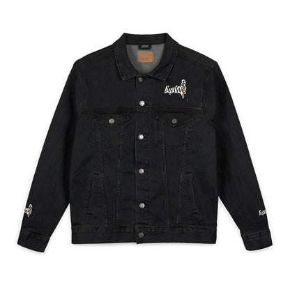 1AyiWé - Day&Night12 Unisex Denim Jacket (Embroidery) - AyiWé Fashion & Style