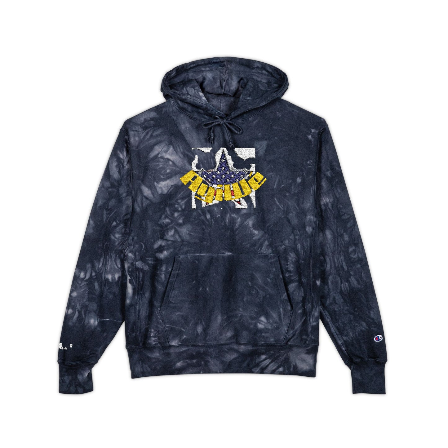 Unisex Champion Tie - Dye Hoodie (Embroidery) - AyiWé Fashion & Style