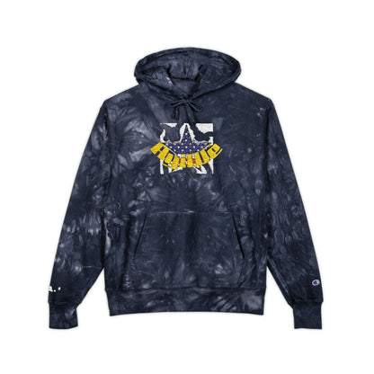 Unisex Champion Tie - Dye Hoodie (Embroidery) - AyiWé Fashion & Style