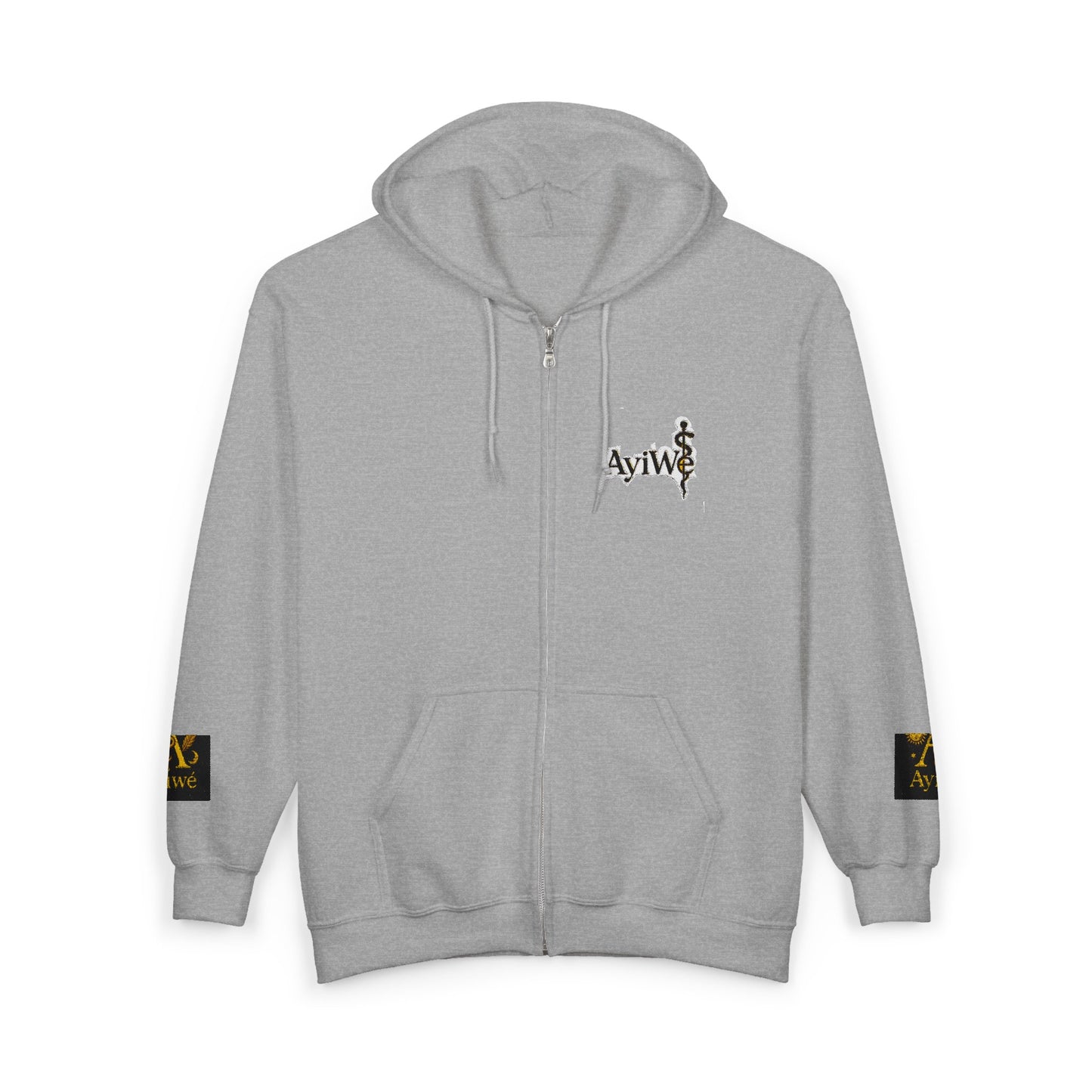A1Cool - AyiWé Unisex Heavy Blend™ Full Zip Hooded Sweatshirt - AyiWé Fashion & Style