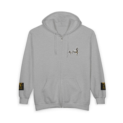 A1Cool - AyiWé Unisex Heavy Blend™ Full Zip Hooded Sweatshirt - AyiWé Fashion & Style