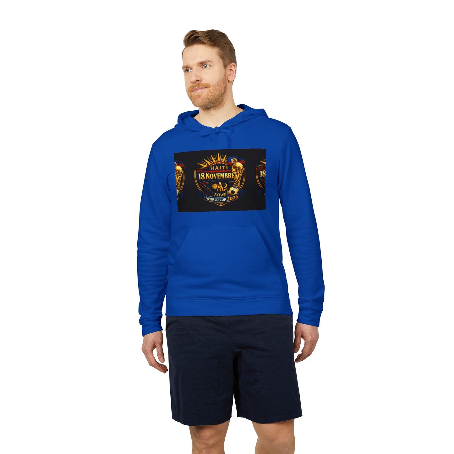 Haiti - 18Nov. adidasXAyiWe Unisex Fleece Hoodie by AyiWe F&S - AyiWé Fashion & Style