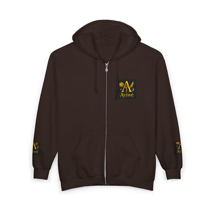 AyiWé - Pure1 Unisex Heavy Blend™ Full Zip Hooded Sweatshirt - AyiWé Fashion & Style