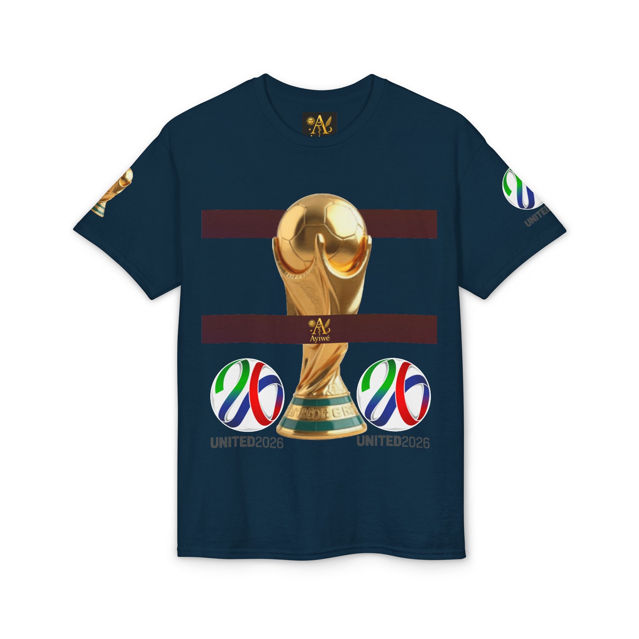 Unity03-Ayi Unisex DryBlend® T-Shirt. Powered by AyiWe F&S