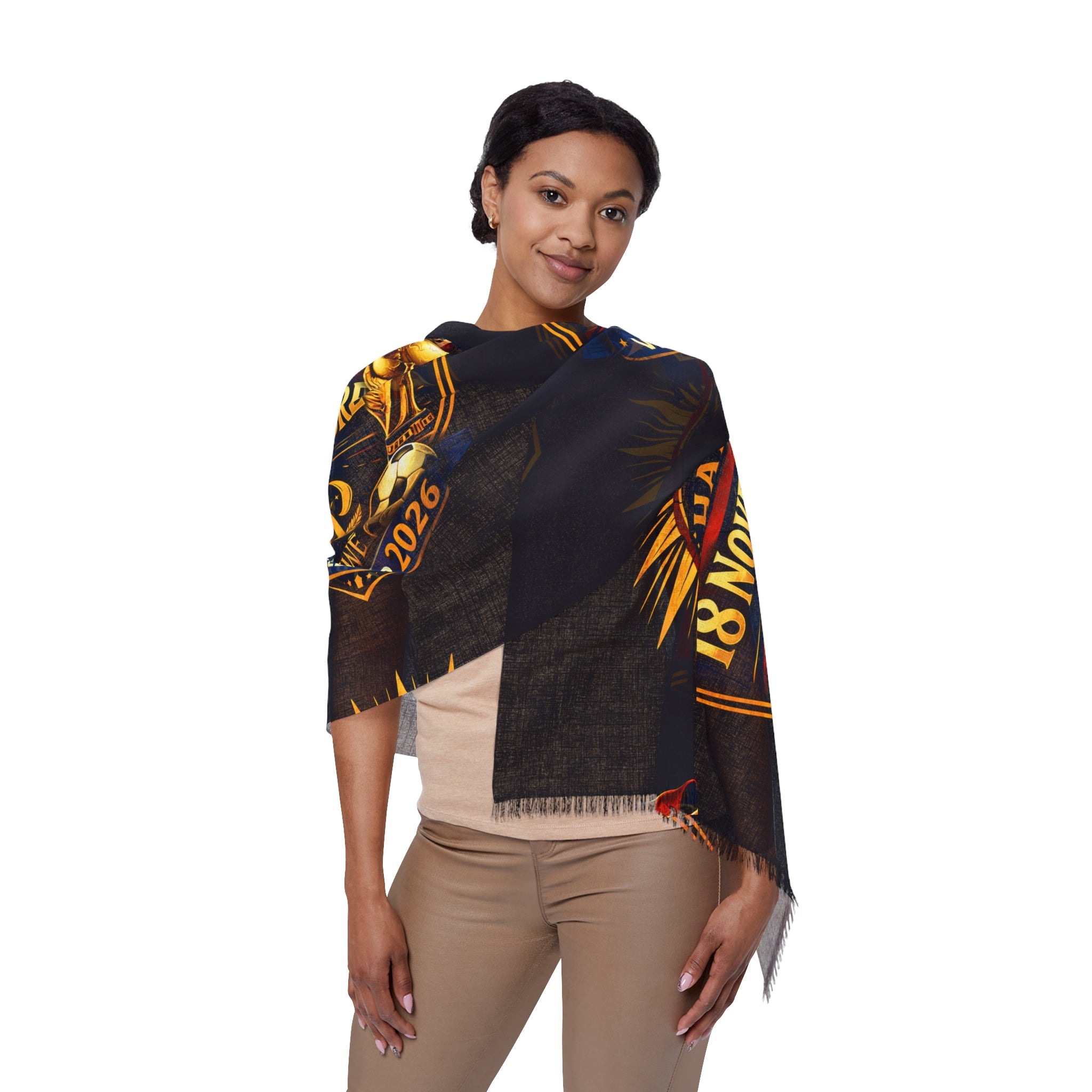 Light Scarf - Ht - 18 Novembre WC2026 by AyiWe F&S - AyiWé Fashion & Style