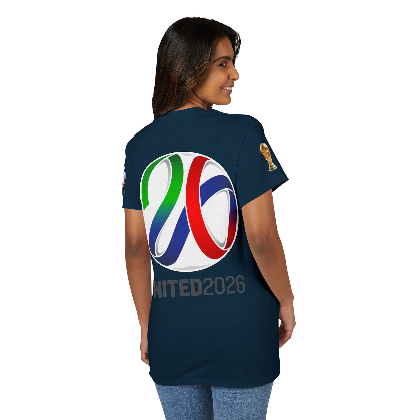 Unity03-Ayi Unisex DryBlend® T-Shirt. Powered by AyiWe F&S