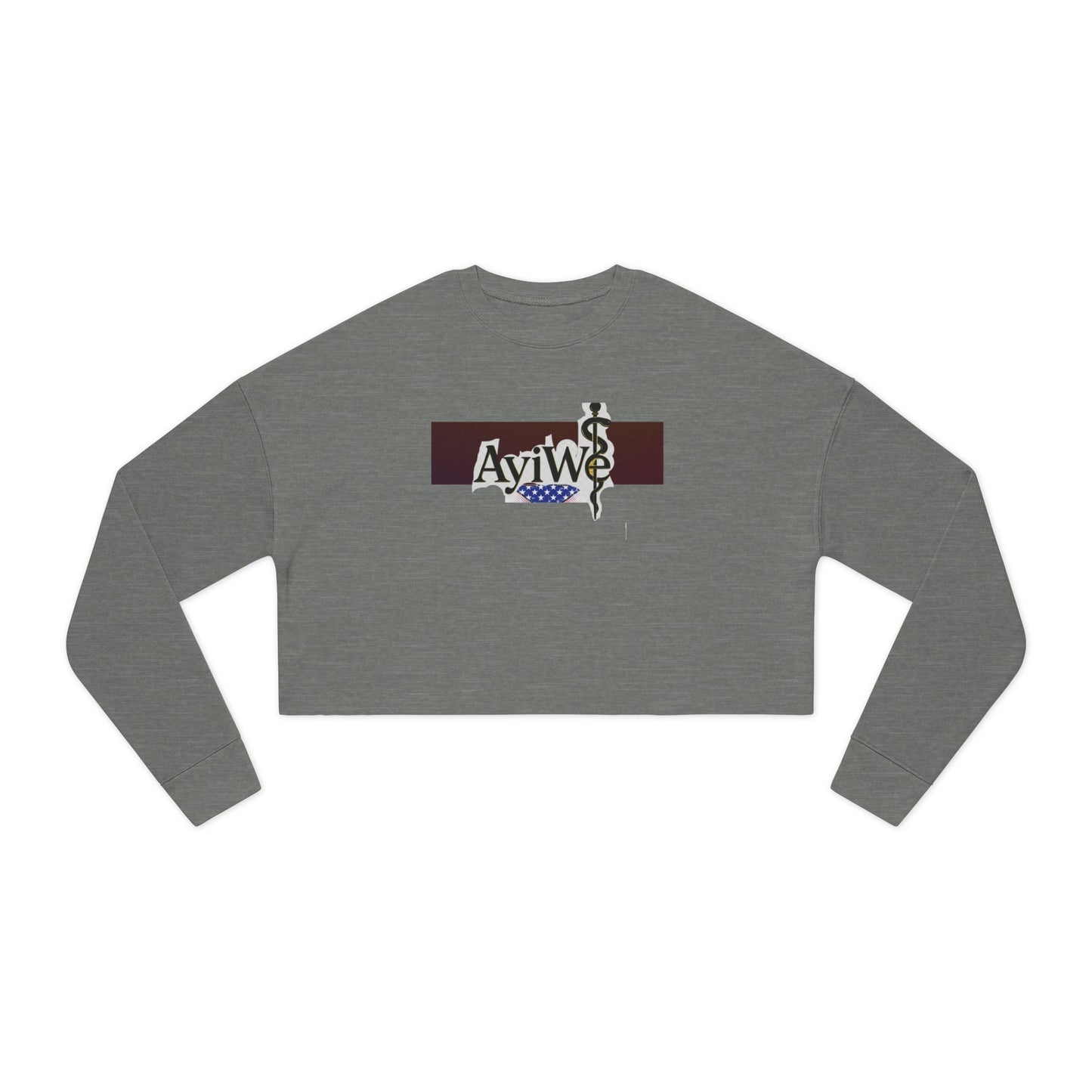 Ayi - Wé Star Women's Cropped Sweatshirt - AyiWé Fashion & Style