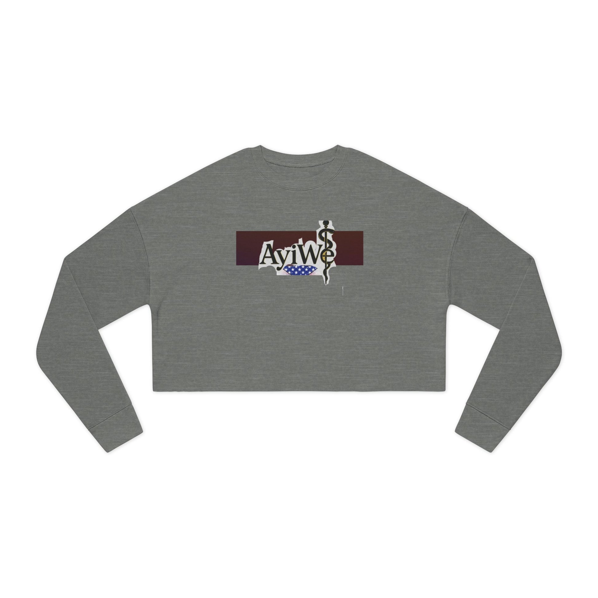 Ayi - Wé Star Women's Cropped Sweatshirt - AyiWé Fashion & Style