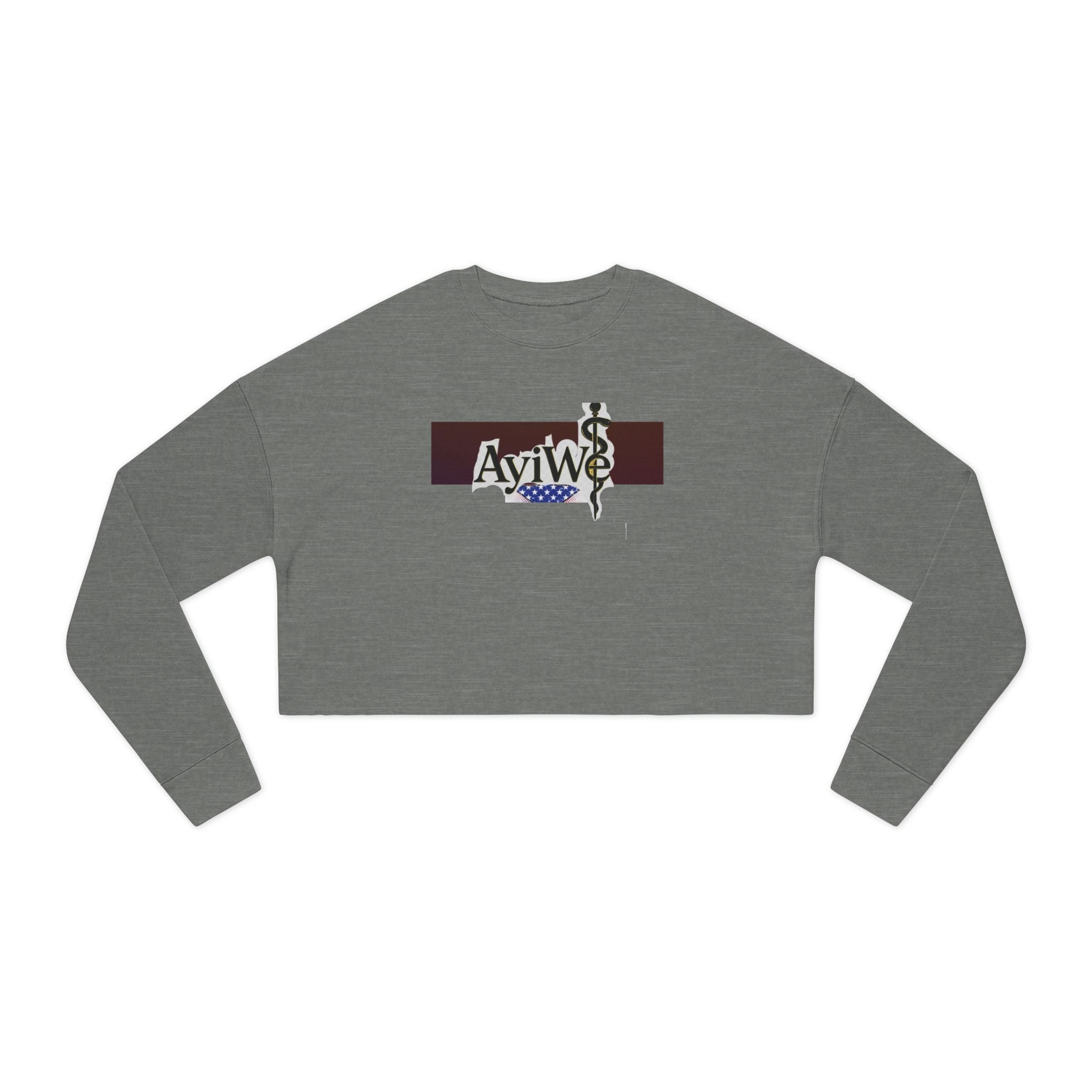Ayi-Wé Star Women's Cropped Sweatshirt