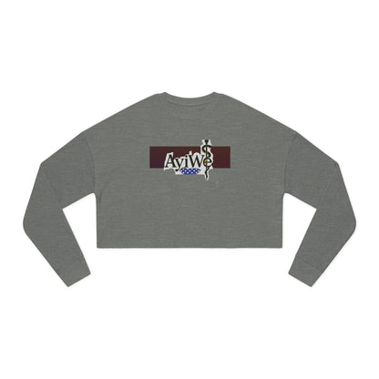 Ayi - Wé Star Women's Cropped Sweatshirt - AyiWé Fashion & Style
