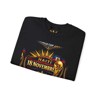 Ayiti18WC - Goal1 Unisex Heavy Blend™ Crewneck Sweatshirt by AyiWe F&S - AyiWé Fashion & Style