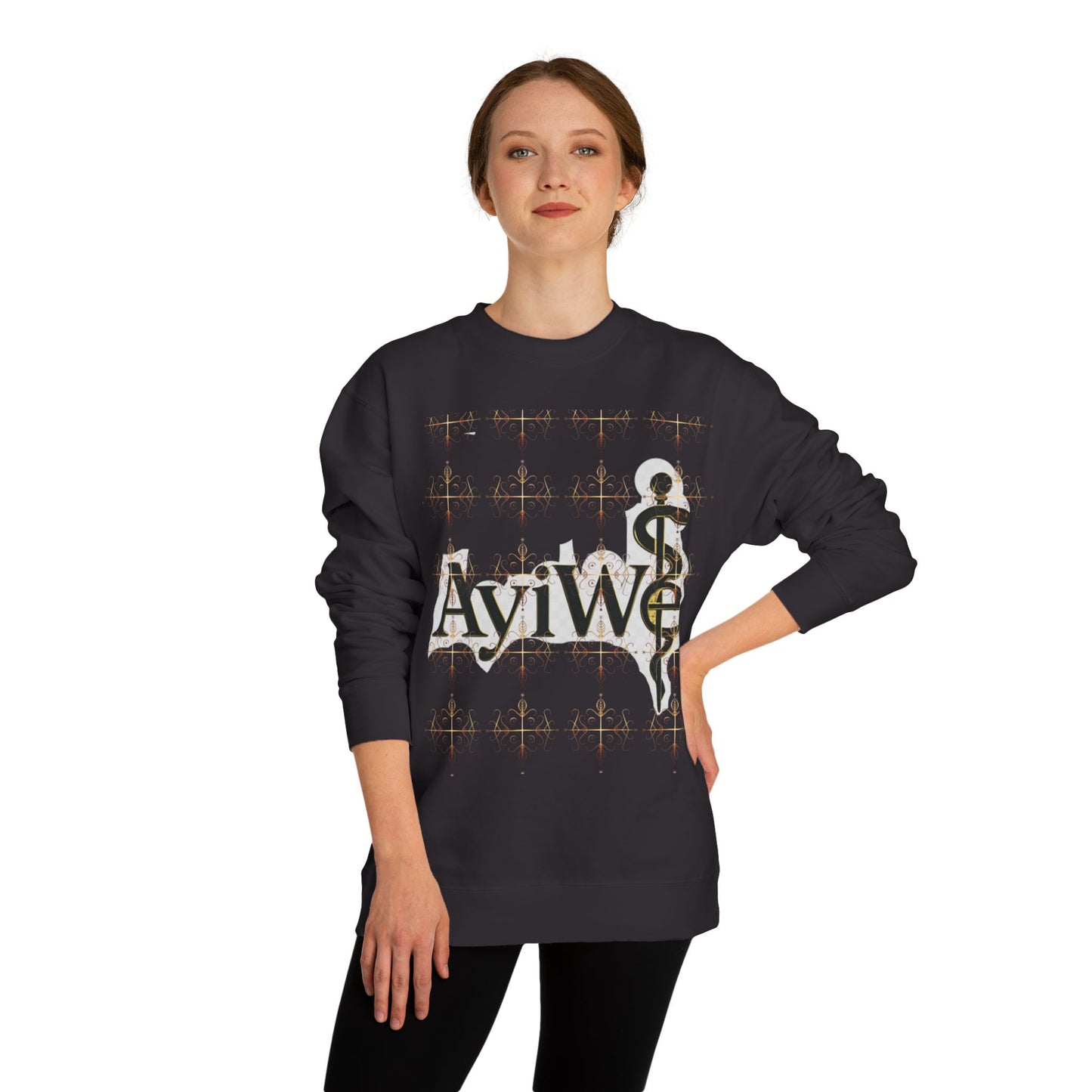 4Coins-Ayi Unisex Crew Neck Sweatshirt. Powered by AyiWe FS.