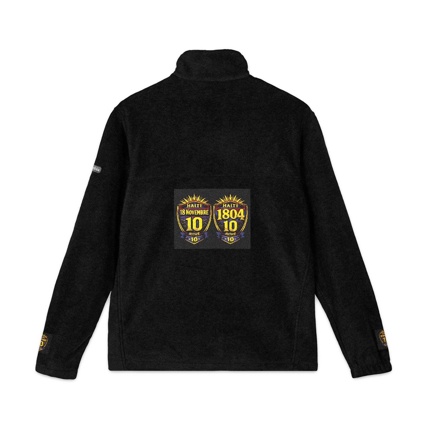 Ht - 2026 Mondial/18Nov Unisex Columbia Fleece Jacket (Embroidery) by AyiWe F&S - AyiWé Fashion & Style