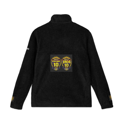 Ht - 2026 Mondial/18Nov Unisex Columbia Fleece Jacket (Embroidery) by AyiWe F&S - AyiWé Fashion & Style