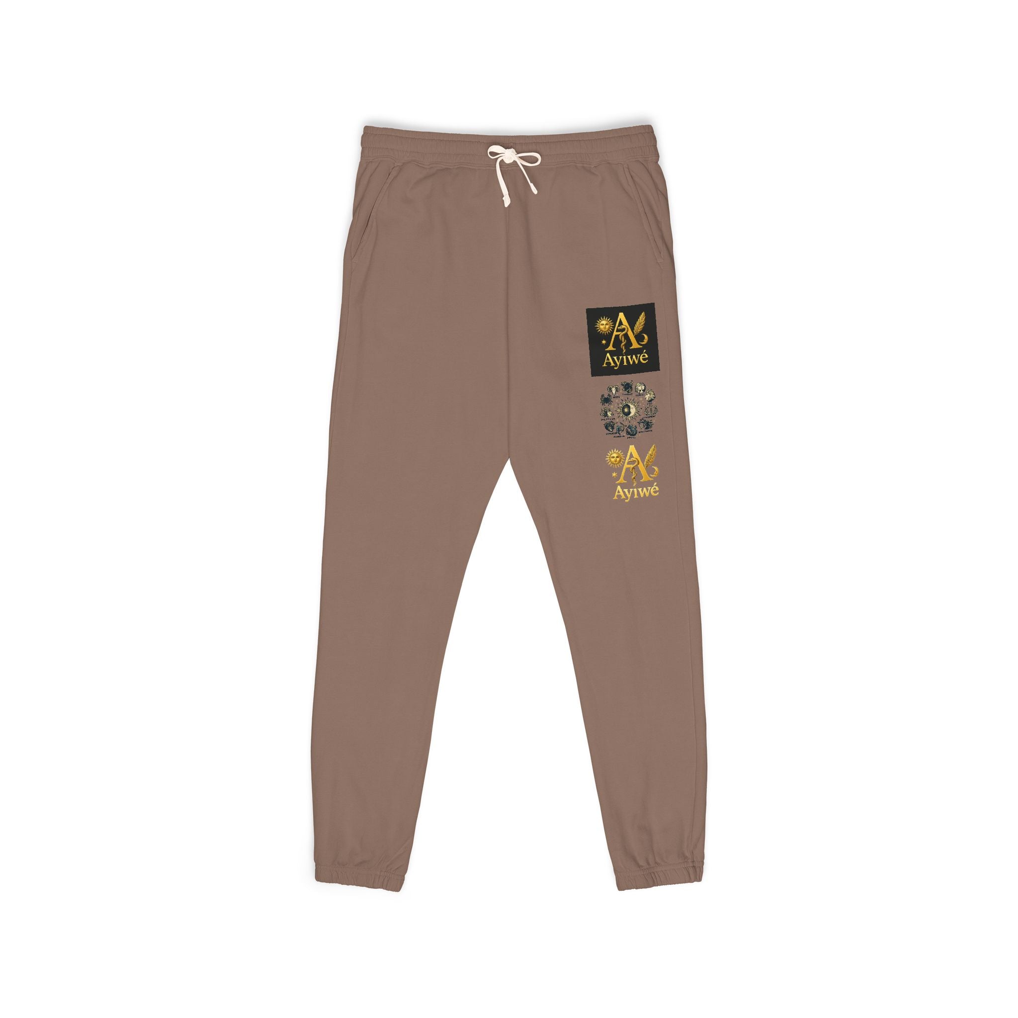 Fresh3-AyiWé Unisex Garment-Dyed Fleece Sweatpants