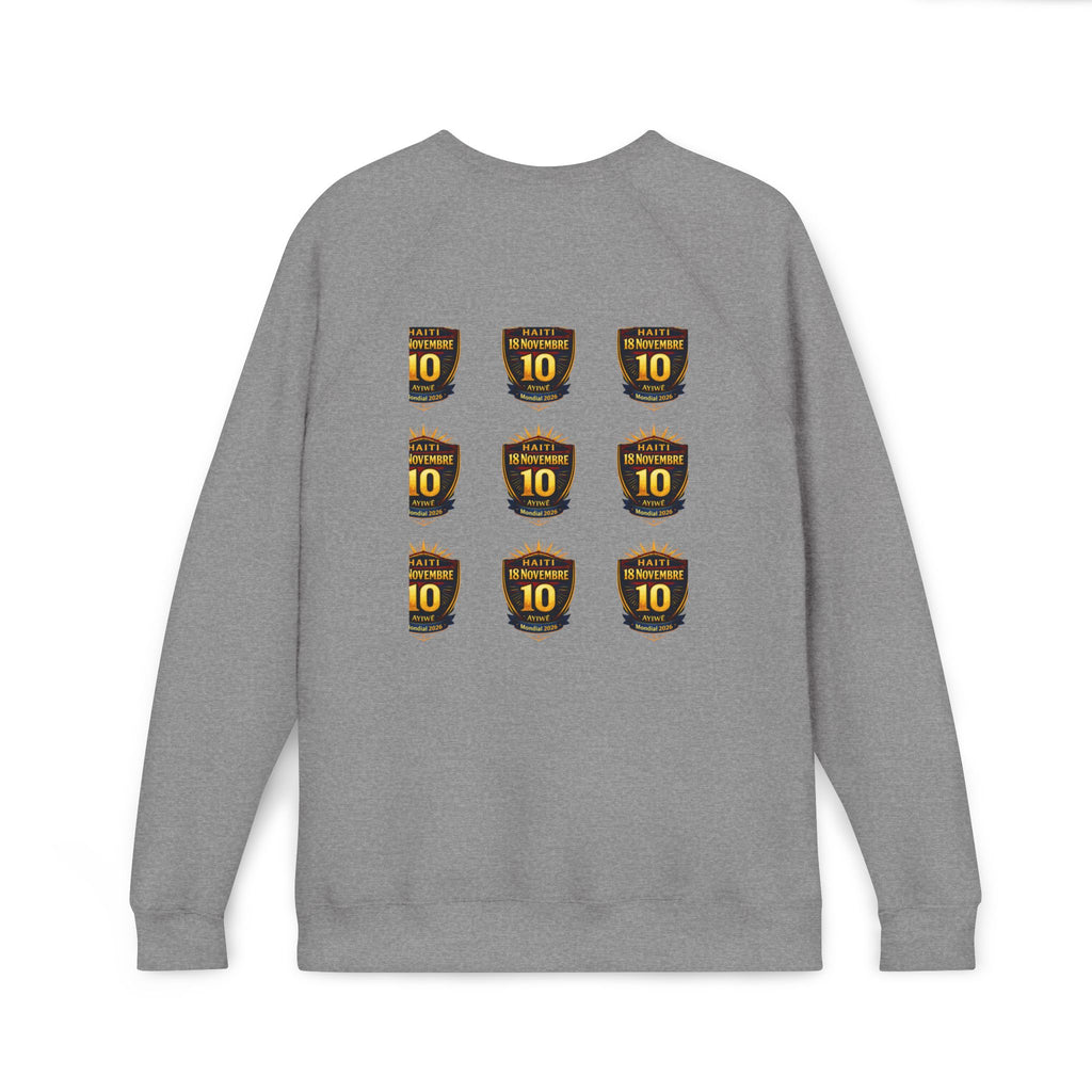 ht - Champion 2026 Unisex Sponge Fleece Raglan Sweatshirt by AyiWe F&S - AyiWé Fashion & Style