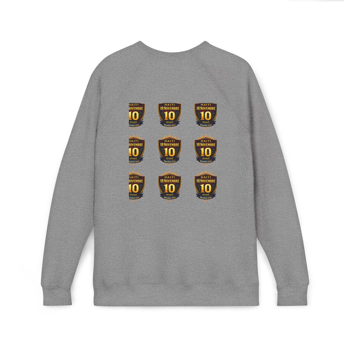 ht - Champion 2026 Unisex Sponge Fleece Raglan Sweatshirt by AyiWe F&S - AyiWé Fashion & Style