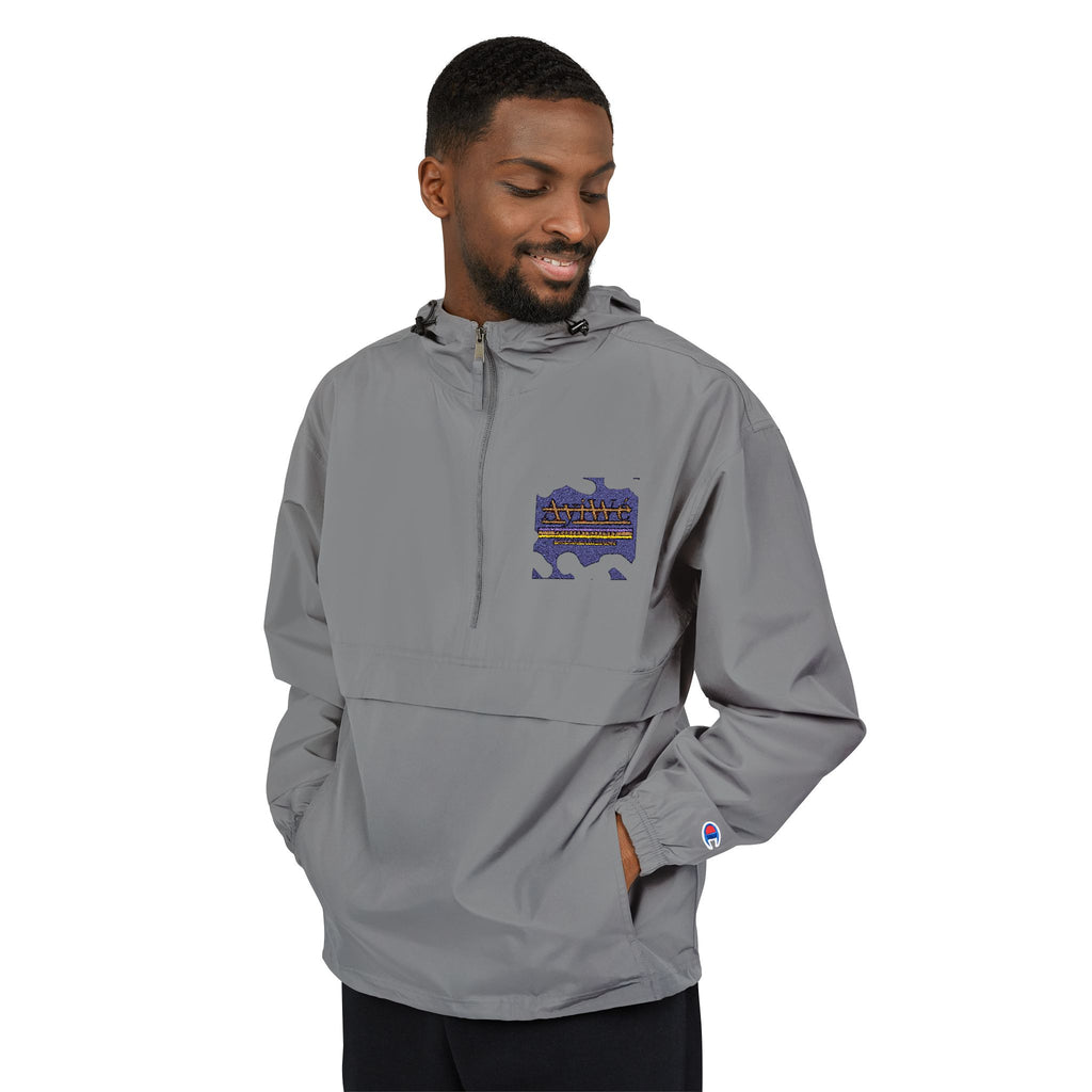 AyiWe13-Champion Unisex Packable Anorak Jacket