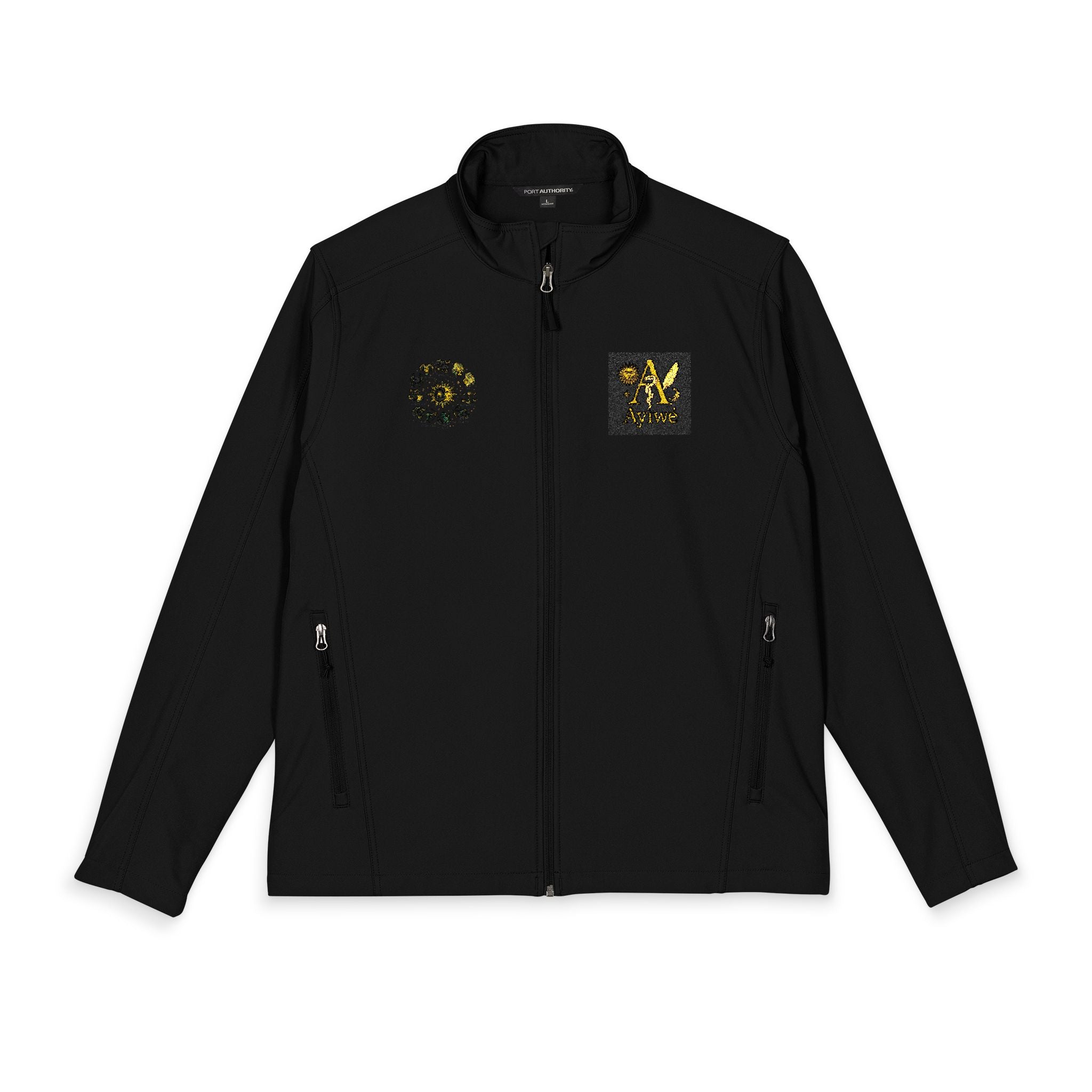 05 - Genesis AyiWe06 - Port Authority® Men's Core Soft Shell Jacket (Embroidery) by AyiWe F&S - AyiWé Fashion & Style