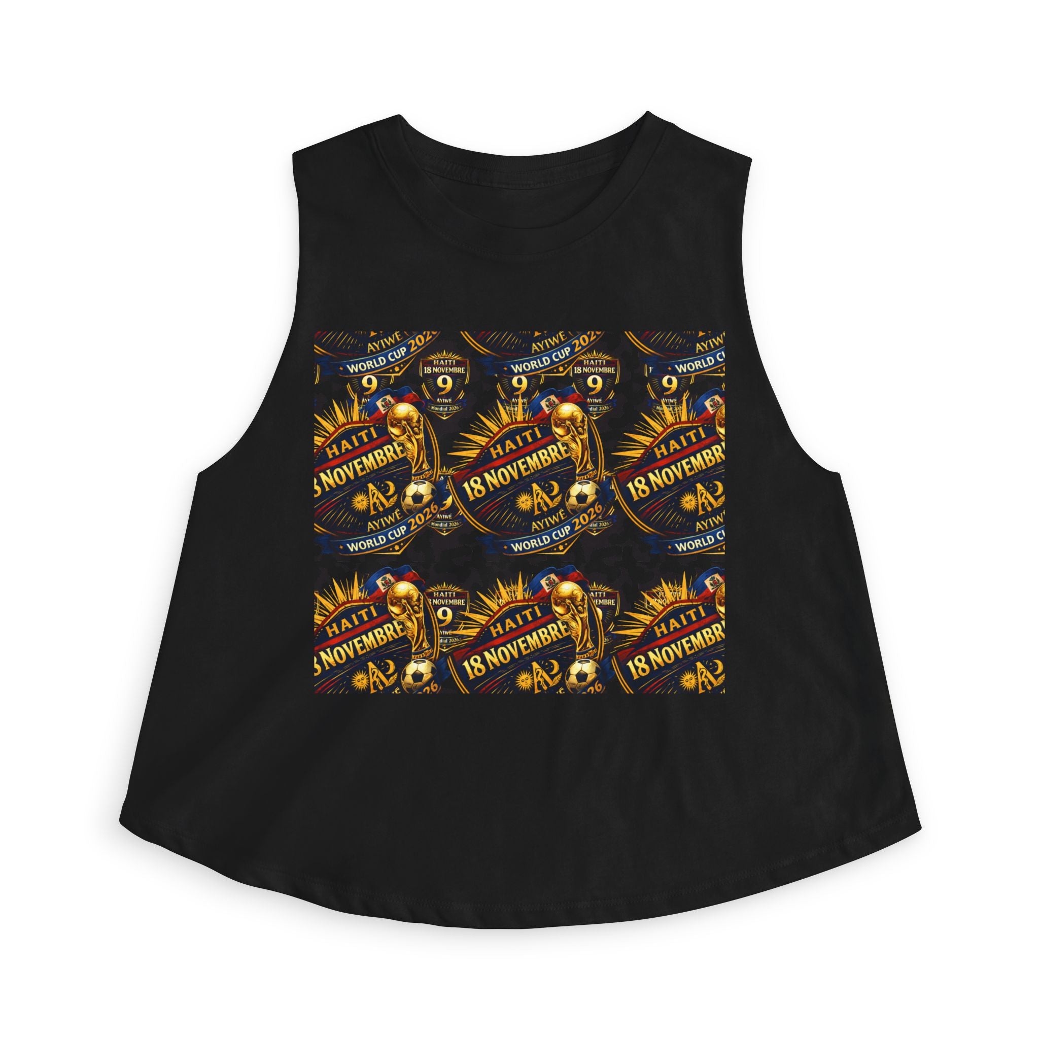 )9WC - Marabou Women's Crop Top by AyiWe F&S - AyiWé Fashion & Style