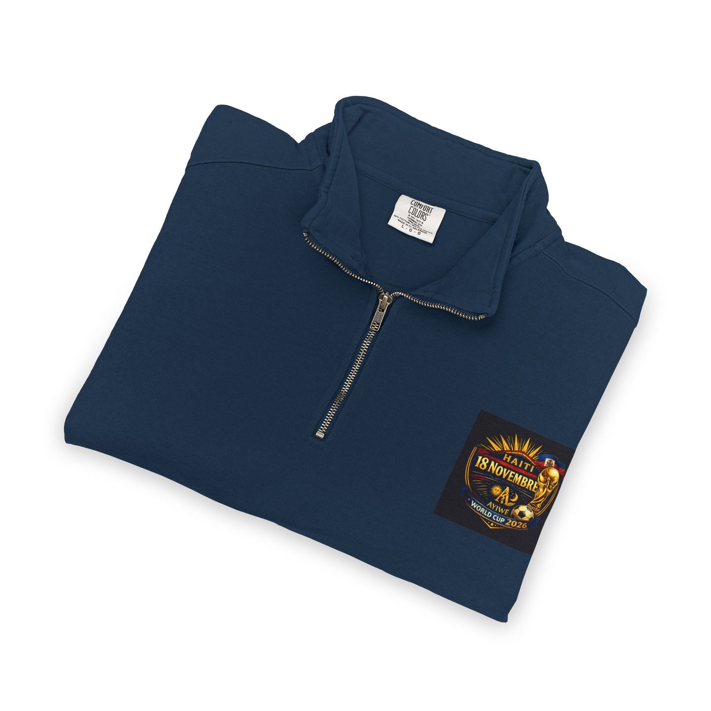 Ht - 18N. 2026 WC Unisex Adult Quarter - Zip Sweatshirt by AyiWe F&S - AyiWé Fashion & Style