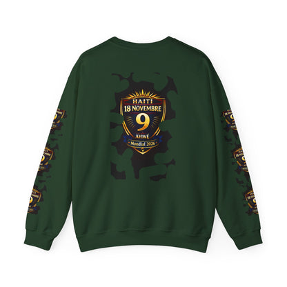 Ayiti18WC - Goal1 Unisex Heavy Blend™ Crewneck Sweatshirt by AyiWe F&S - AyiWé Fashion & Style