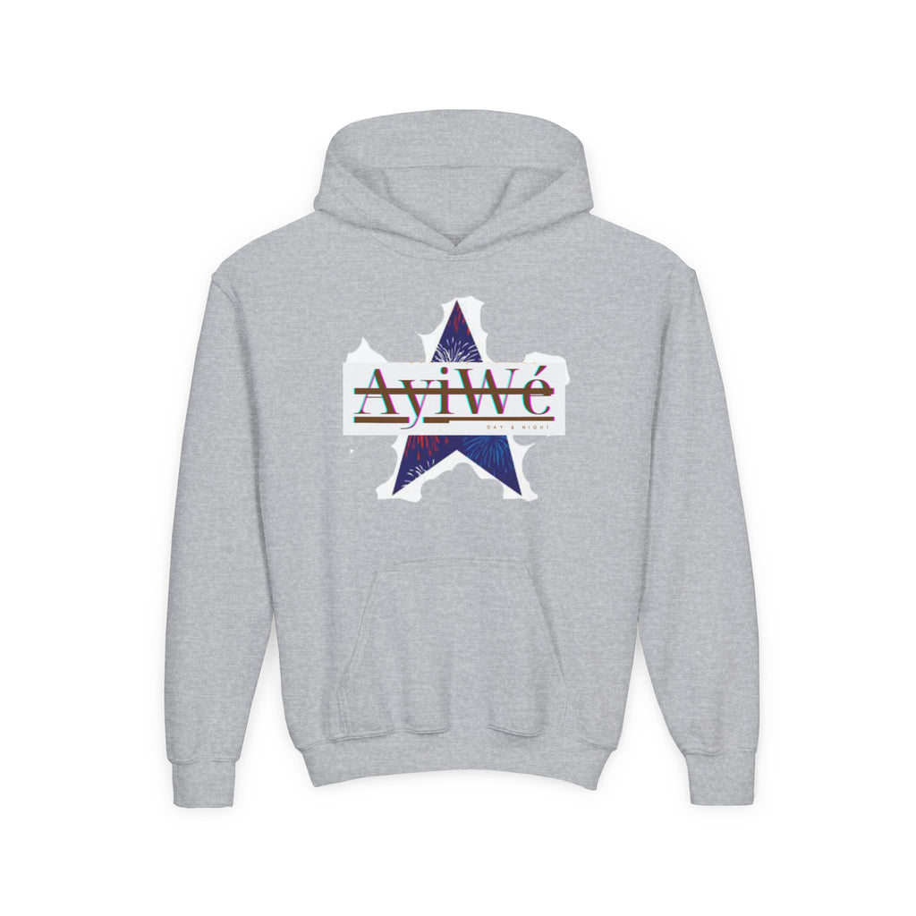 AyiWé Young-1 Youth Heavy Blend Hooded Sweatshirt