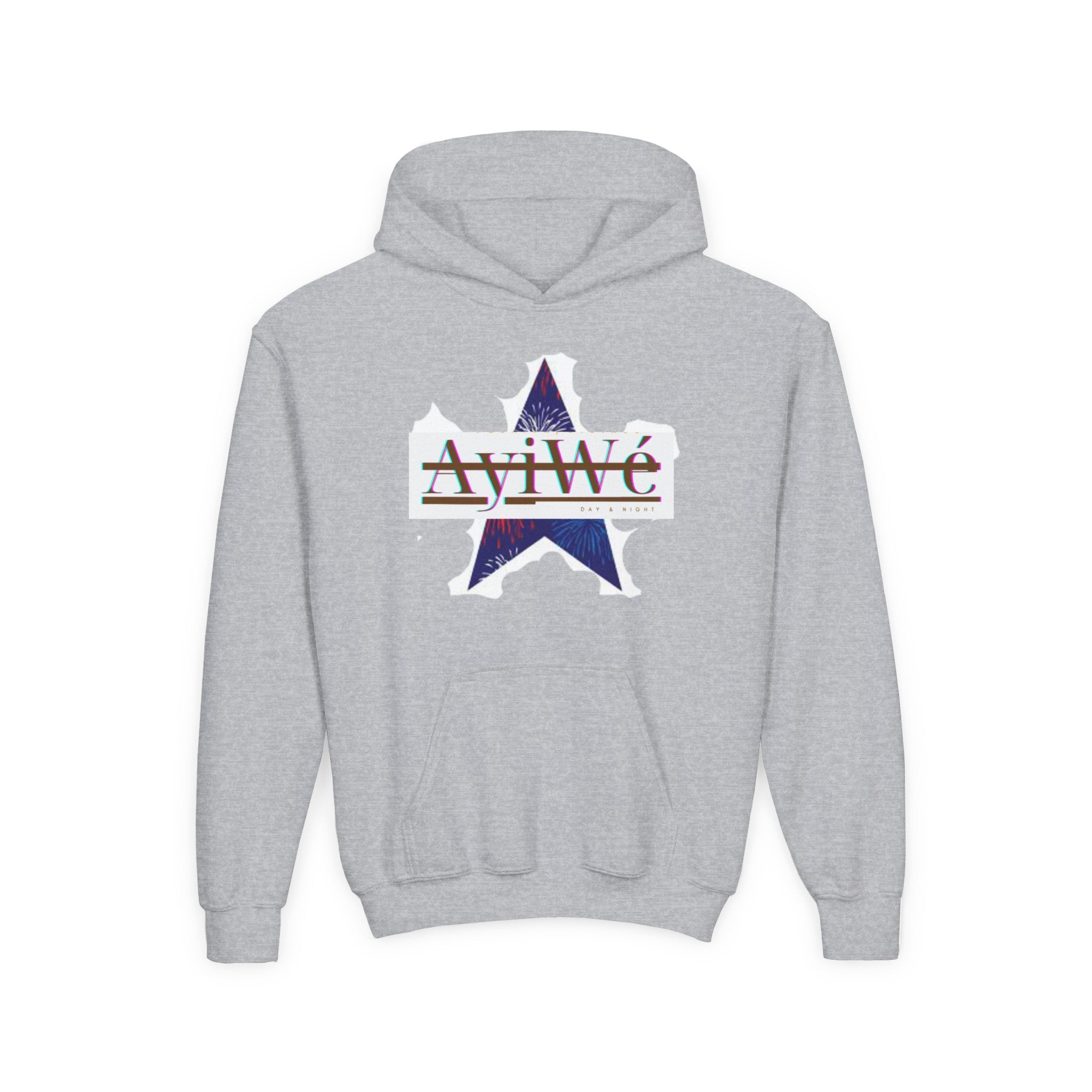 AyiWé Young-1 Youth Heavy Blend Hooded Sweatshirt