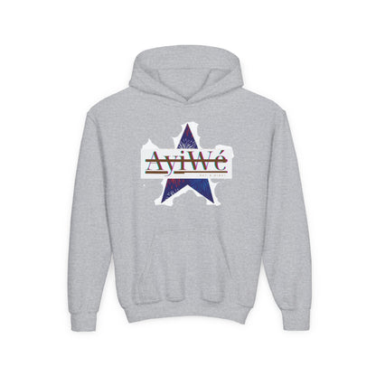 AyiWé Young - 1 Youth Heavy Blend Hooded Sweatshirt - AyiWé Fashion & Style
