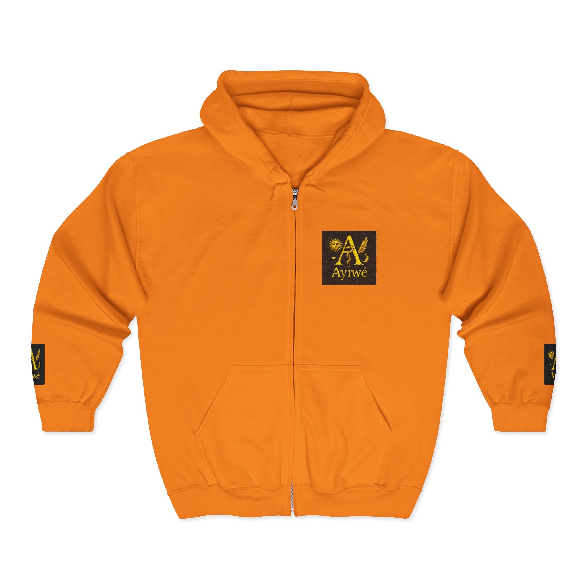 AyiWé-Pure1 Unisex Heavy Blend™ Full Zip Hooded Sweatshirt