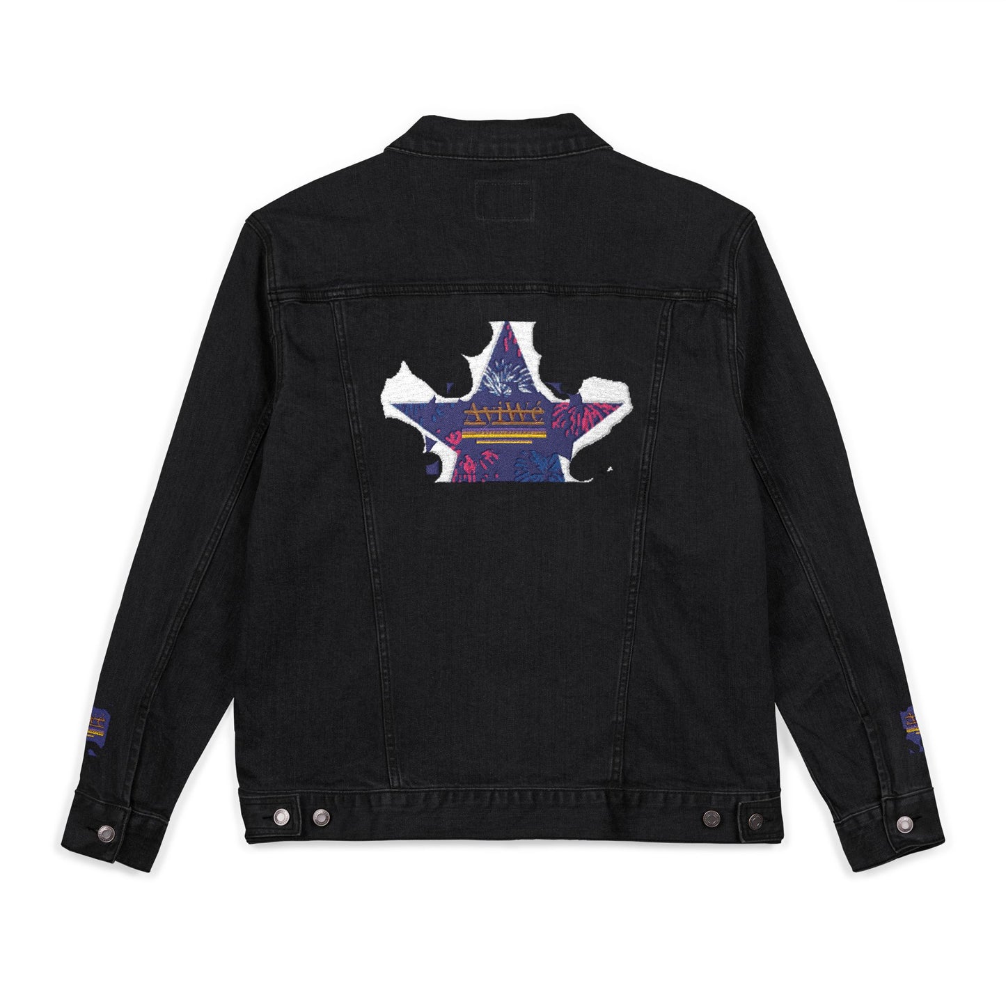 Fibonacci - AyiWeF Unisex Denim Jacket (Embroidery) - AyiWé Fashion & Style