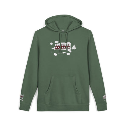 AyiWe A1 Unisex Pigment - Dyed Hoodie (Embroidery) - AyiWé Fashion & Style
