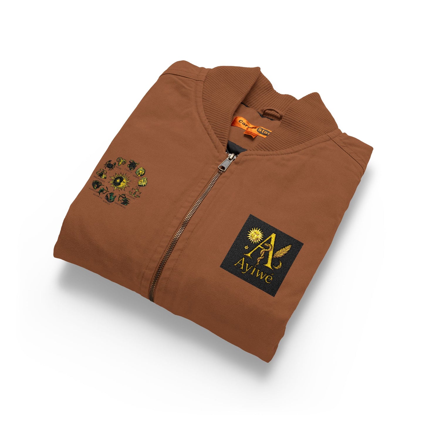 CornerStoneAyi01® Washed Duck Cloth Vest (Embroidery). Powered by AyiWe F&S