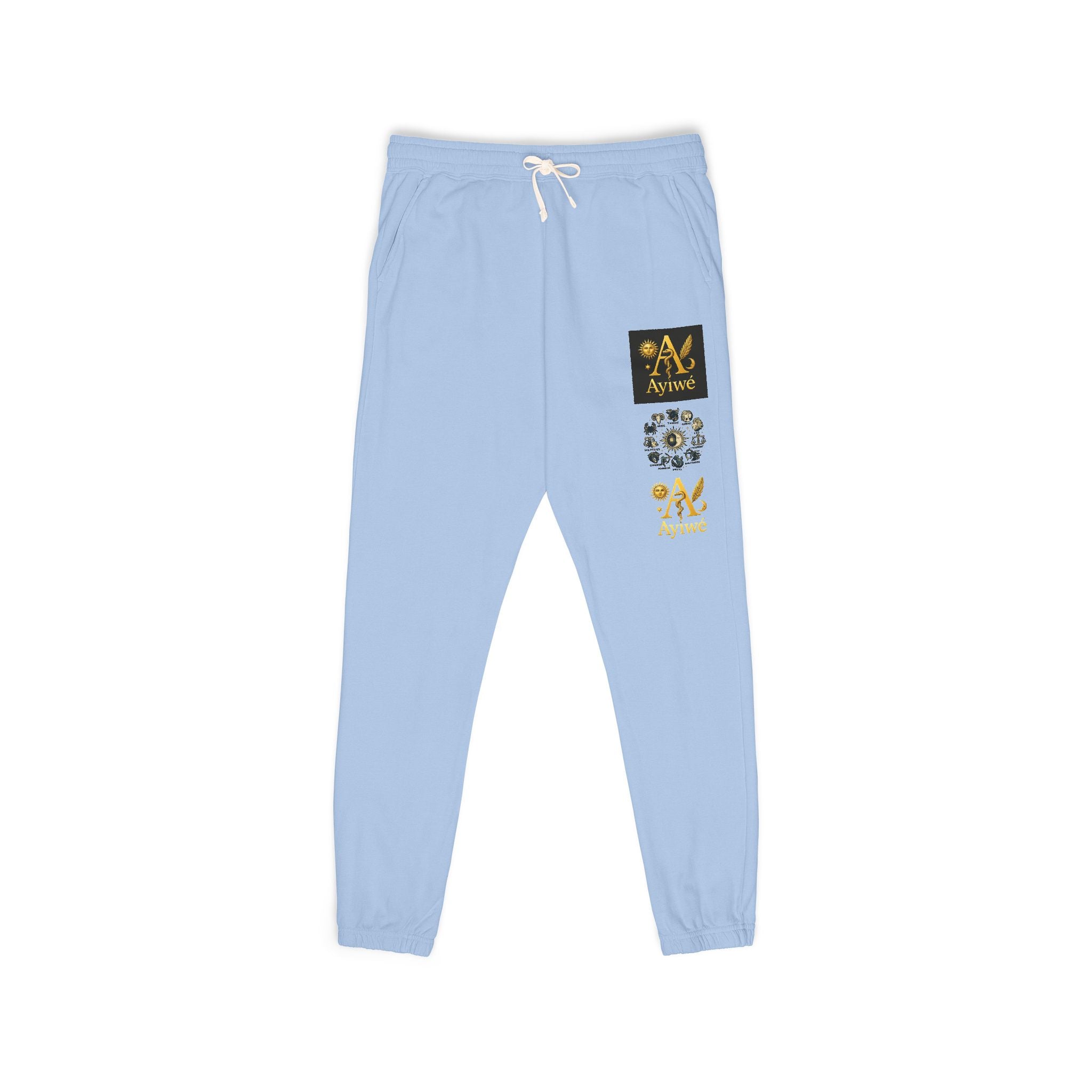 Fresh3-AyiWé Unisex Garment-Dyed Fleece Sweatpants